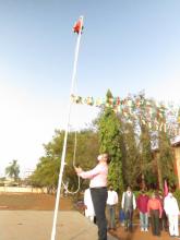Flag Hoisting by Sir